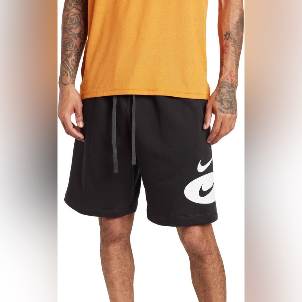 Nike Swoosh Logo Drawstring Shorts